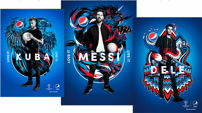 Pepsi реклама со звездами