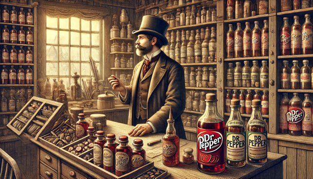 Старая аптека и Dr Pepper